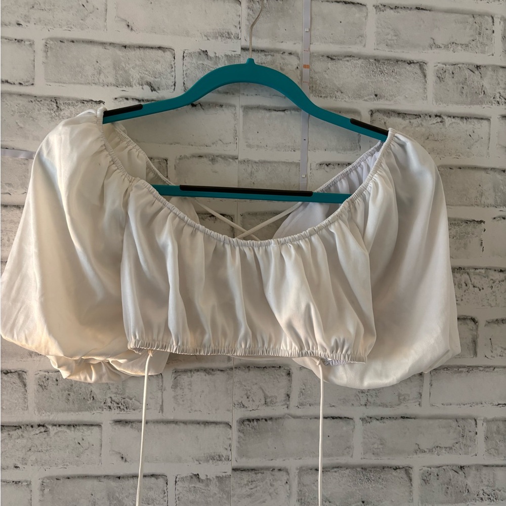 Elegant White Women's Top